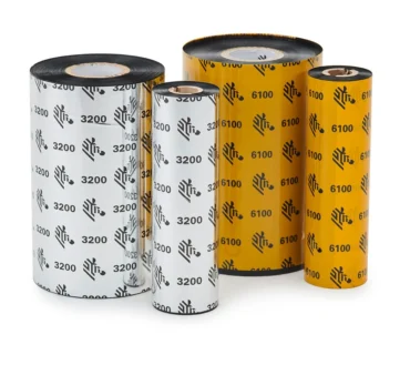Zebra 6100 Standard Industrial and Desktop Wax/Resin Ribbon