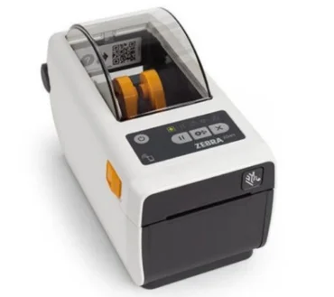 Zebra ZD411D-HC Wristband, Direct Thermal Desktop Printer for Healthcare
