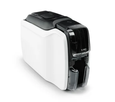 Zebra ZC100 Single Side Card Printer, QuikCard ID Solution